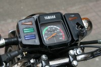 Black Yamaha RX 100