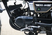 Black Yamaha RX 100