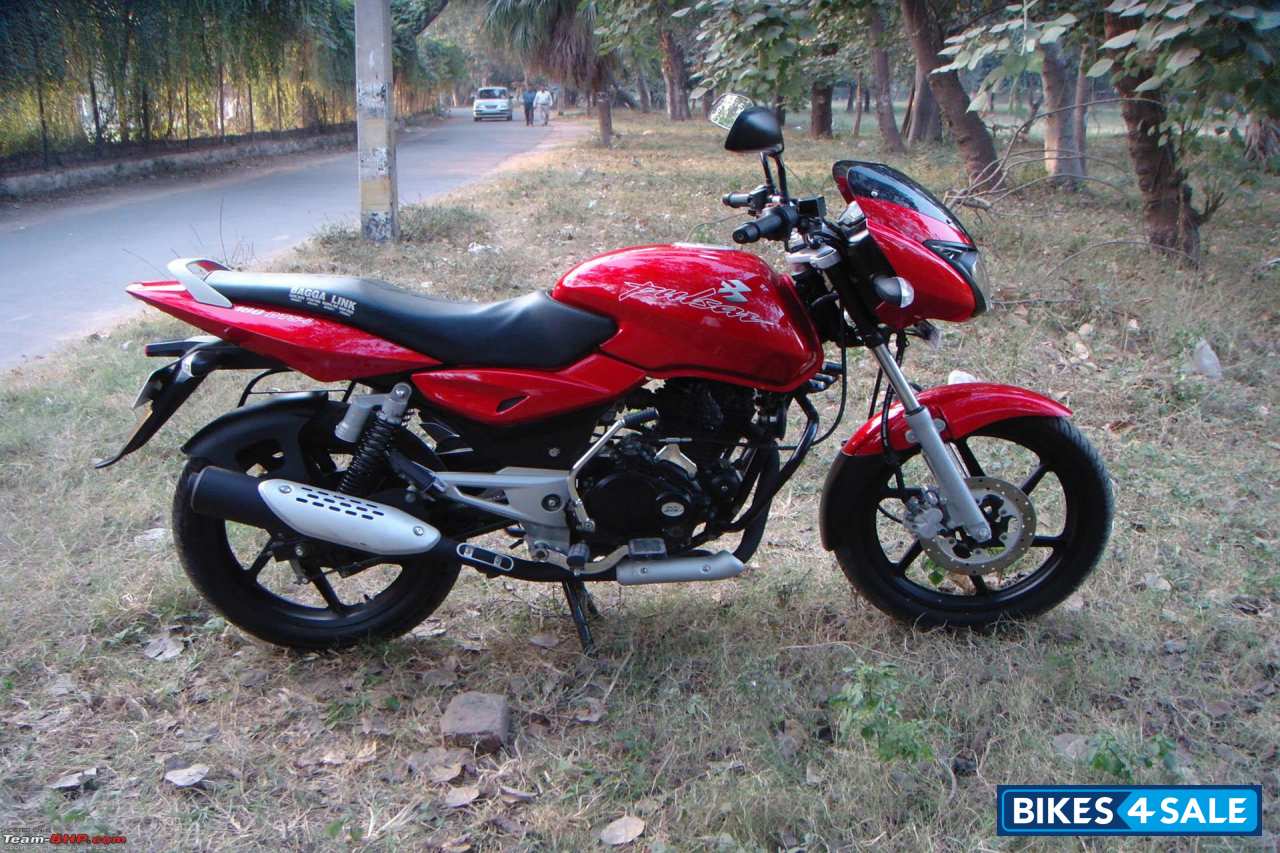 Red Bajaj Pulsar 150 DTSi Picture 1. Bike ID 52652. Bike located in ...