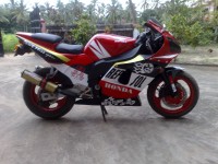 Red Modified Bike  cbr