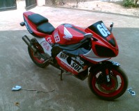 Red Modified Bike  cbr