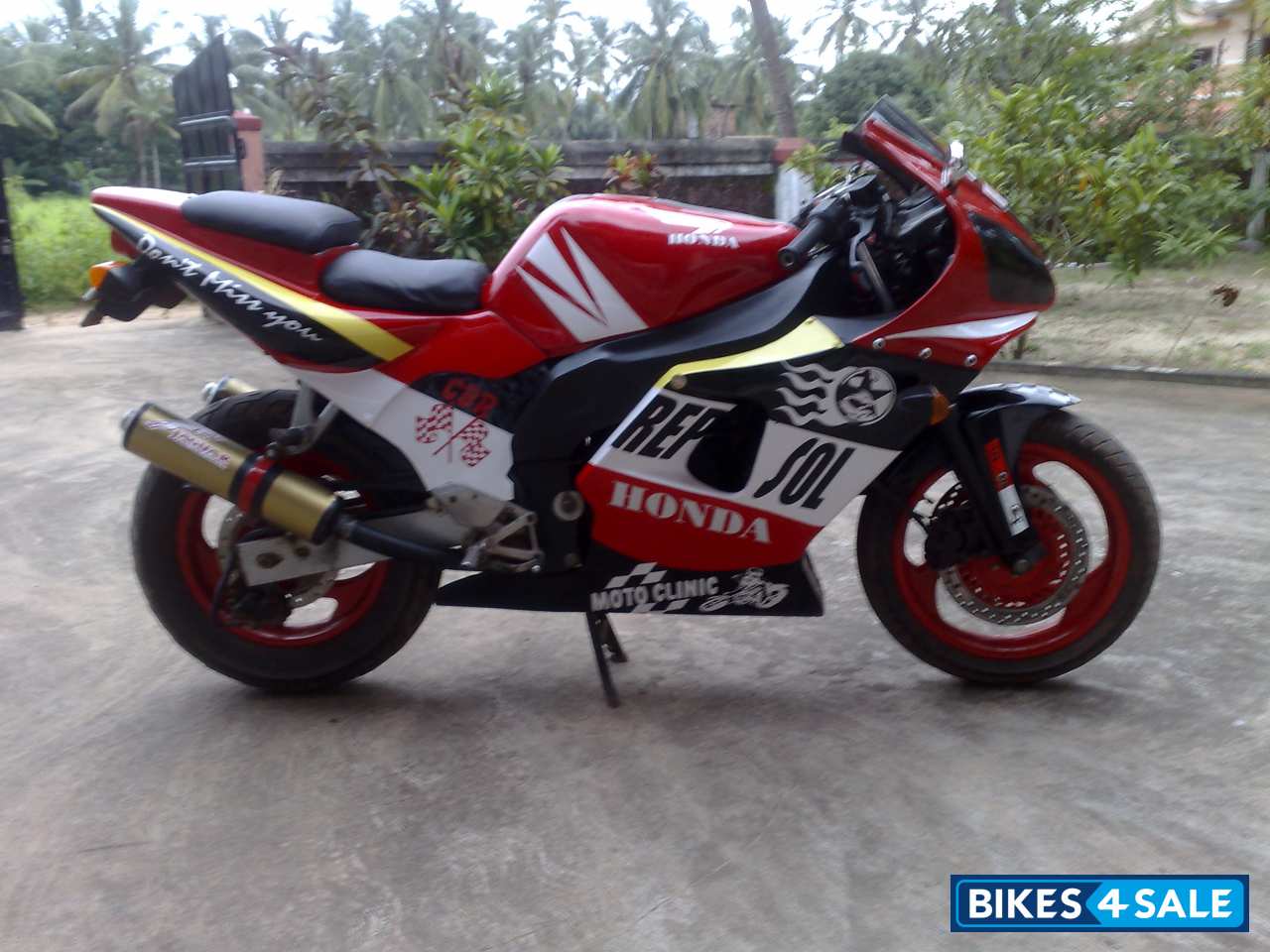 Red Modified Bike  cbr