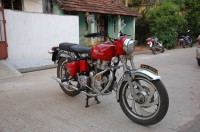 Blazing Red Royal Enfield Bullet Standard 350