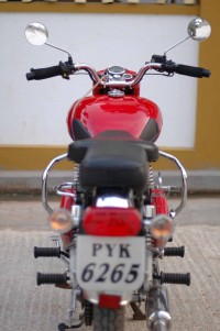 Blazing Red Royal Enfield Bullet Standard 350