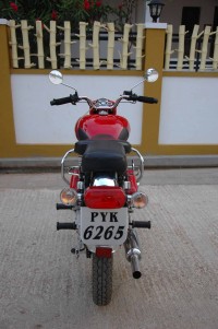 Blazing Red Royal Enfield Bullet Standard 350