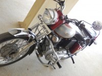 Maroon Silver Combo Royal Enfield Bullet Electra 5S