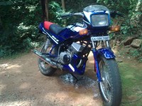 Blue Yamaha RXZ