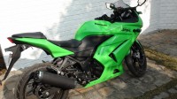 Lime Green Kawasaki Ninja 250R