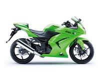 Lime Green Kawasaki Ninja 250R