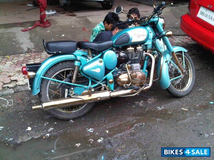 Mint Green Royal Enfield Classic 500