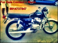 Black Yamaha RX 100