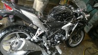 Black Honda CBR 250R