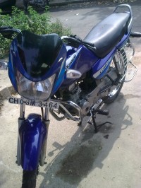 Blue Bajaj Caliber 115