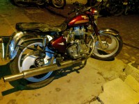 Maroon Royal Enfield Bullet Standard 350