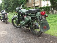 Military Green Royal Enfield Bullet Standard 350 Military, Army Used