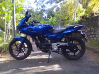 Blue Bajaj Pulsar 220 DTSi