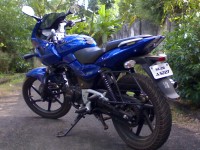 Blue Bajaj Pulsar 220 DTSi