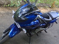 Blue Bajaj Pulsar 220 DTSi