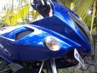 Blue Bajaj Pulsar 220 DTSi