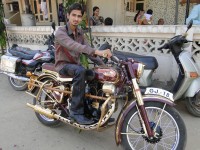 Gold Royal Enfield Bullet Standard 350