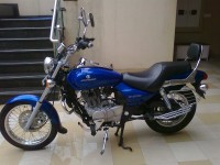 Blue Bajaj Avenger 220 DTS-i