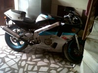 Black And Blue Honda CBR CBR 400