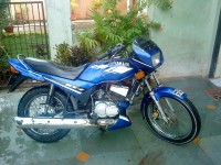 Blue Yamaha RXZ