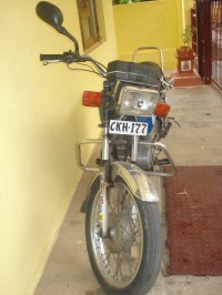 Light Blue Bajaj KB 100