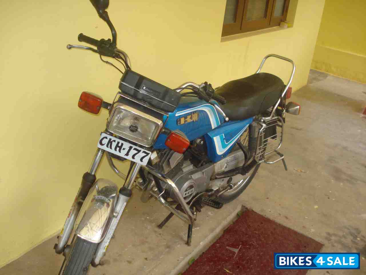 Light Blue Bajaj KB 100