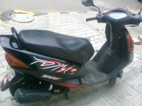 Black Honda Dio