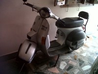 Silver LML Vespa