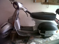 Silver LML Vespa