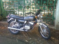 Mate Black Yamaha RX 100