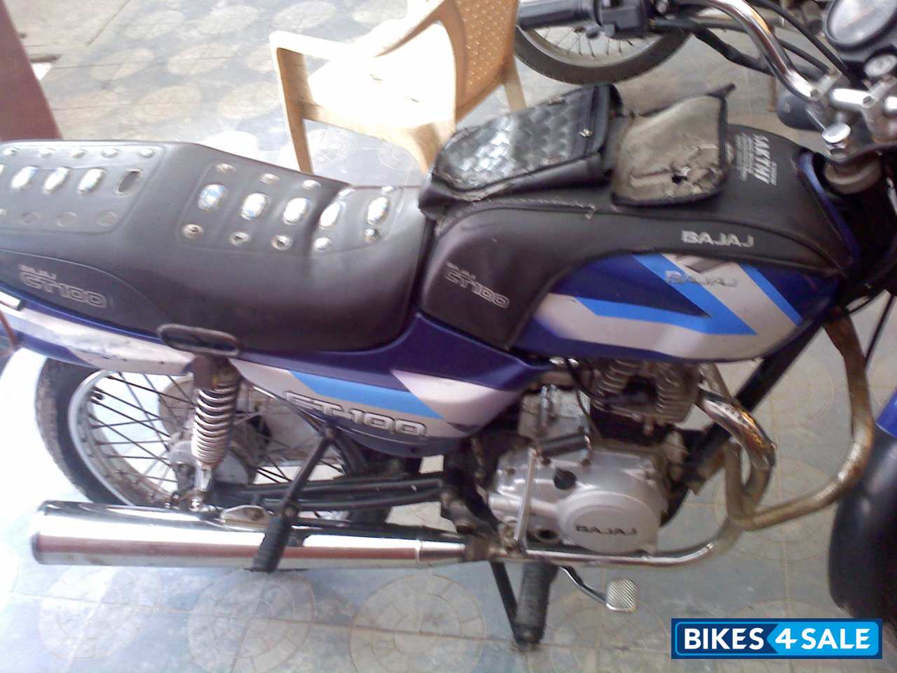 Used 2004 model Bajaj CT 100 for sale in Chennai. ID 58248. Blue