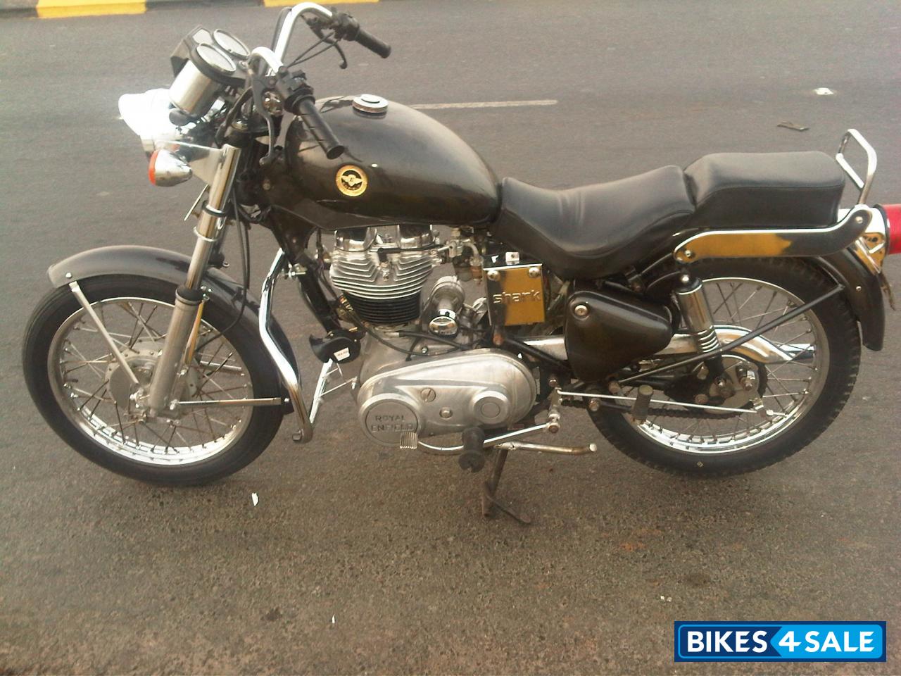 Metallic Grey Royal Enfield Lightning 535