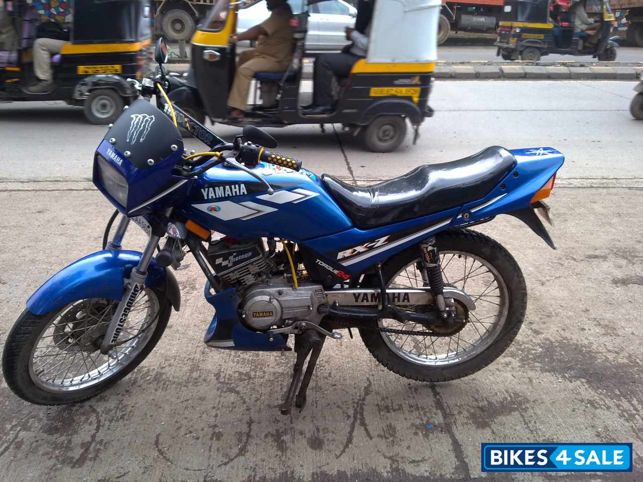 Used 1998 model Yamaha RXZ for sale in Mumbai. ID 58375. Blue colour ...