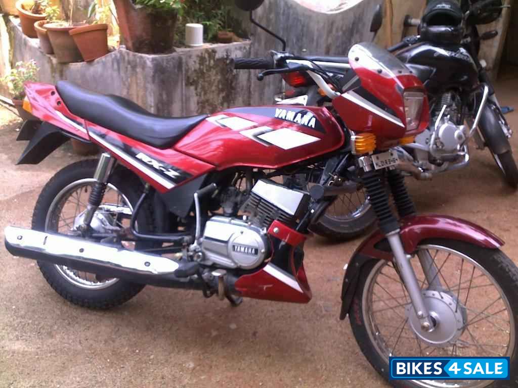 Red Yamaha RXZ