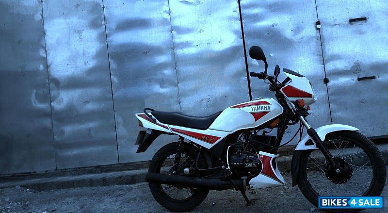 White Yamaha RXZ