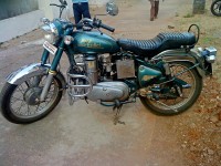 Army Green Royal Enfield Bullet Diesel Taurus