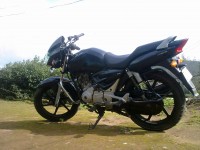 Black TVS Apache 150 Surge