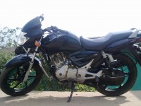 Black TVS Apache 150 Surge