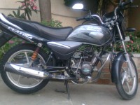 Silver Grey Bajaj Platina 100