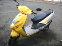 Yellow Honda Dio