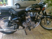 Black Royal Enfield Bullet Standard 350