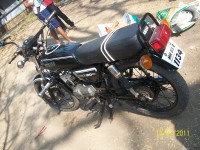 Black Yamaha RX 100