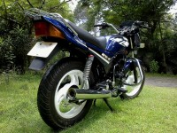 Police Blue Yamaha RXZ