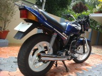 Police Blue Yamaha RXZ