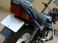 Police Blue Yamaha RXZ