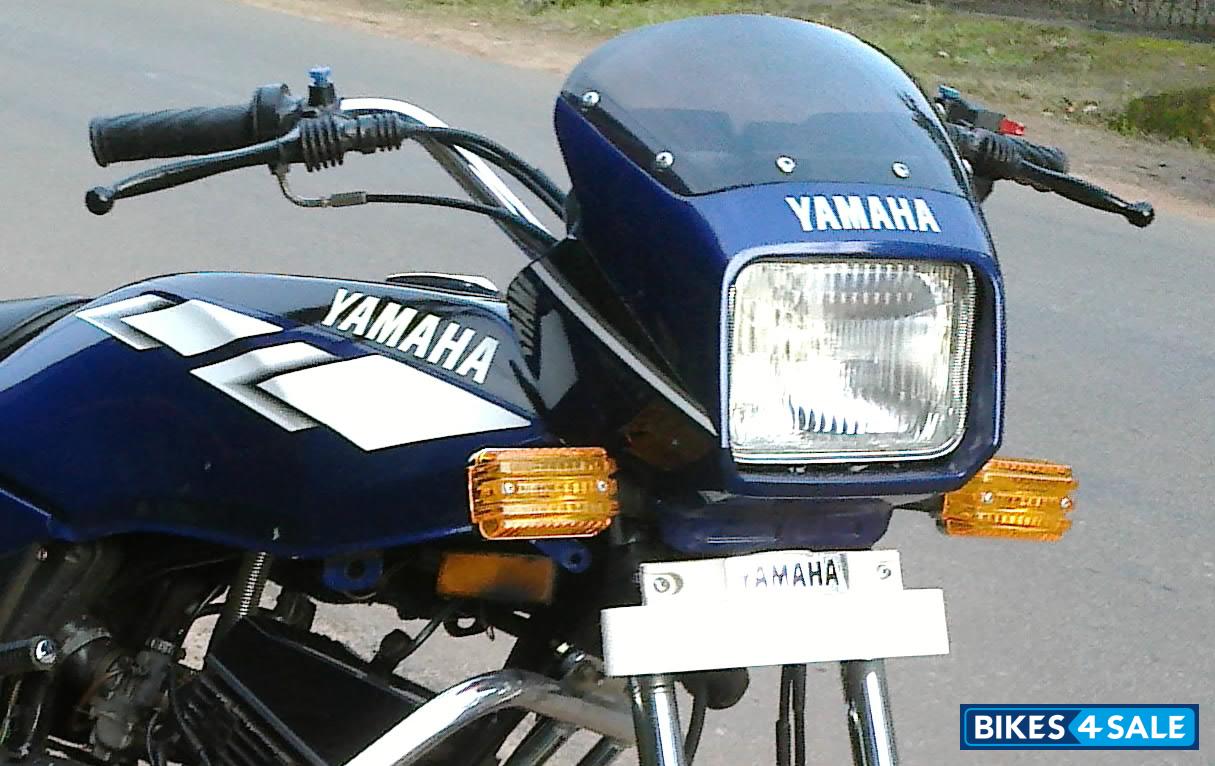 Police Blue Yamaha RXZ