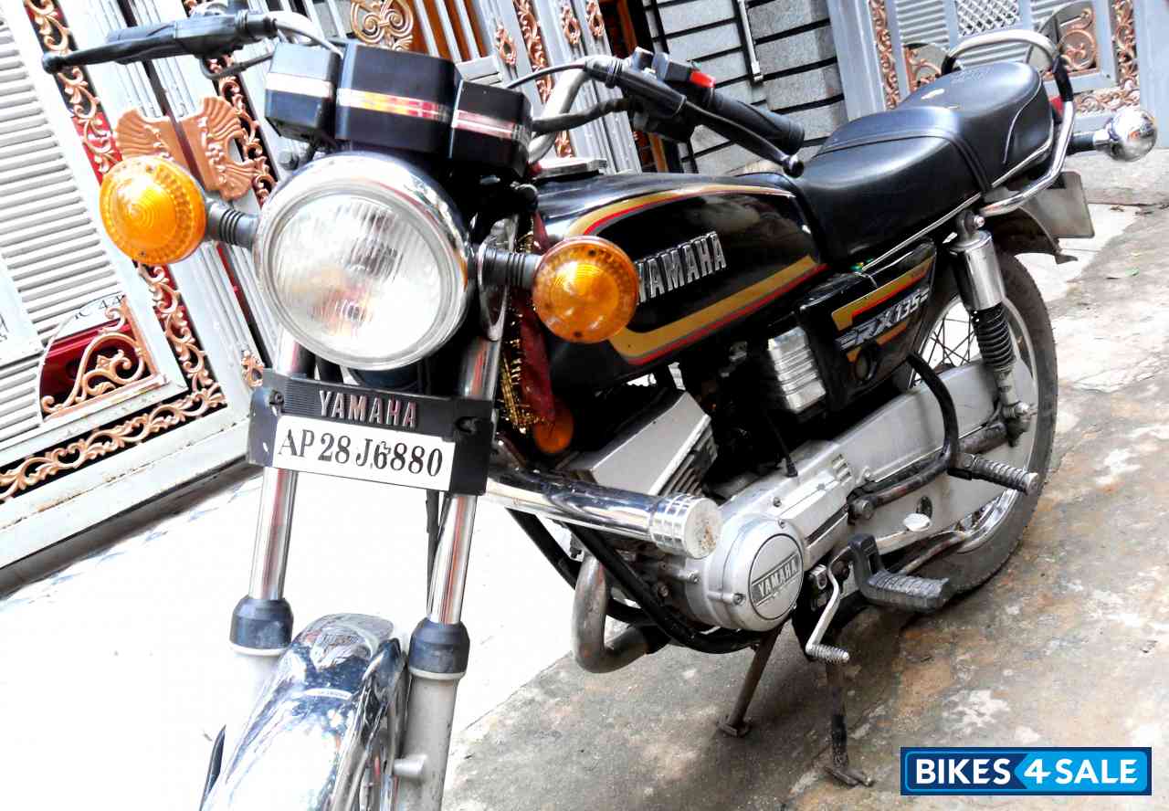 Used 1998 model Yamaha RX 135 for sale in Bangalore. ID 59915. Black ...